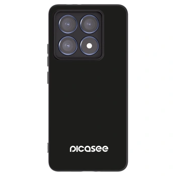 Picasee Xiaomi 14T Pro Hülle - Schwarzes Silikon - Picasee