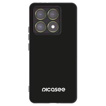 Picasee Xiaomi 14T Hülle - Schwarzes Silikon - Picasee