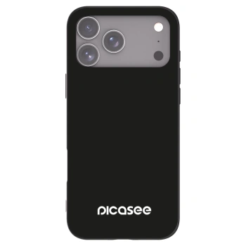 Picasee Apple iPhone 17 Pro Max Hülle - Schwarzes Silikon - Picasee