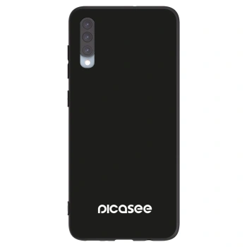 Picasee Samsung Galaxy A70 A705F Hülle - Schwarzes Silikon - Picasee