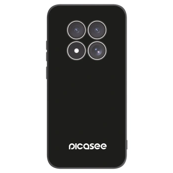 Picasee Xiaomi Redmi Note 15 Pro 4G Hülle - Schwarzes Silikon - Picasee