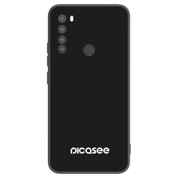 Picasee Xiaomi Redmi Note 8 Hülle - Schwarzes Silikon - Picasee