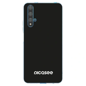 Picasee Huawei Nova 5T Hülle - Transparentes Silikon - Picasee