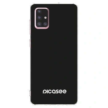 Picasee Samsung Galaxy A71 A715F Hülle - Transparentes Silikon - Picasee