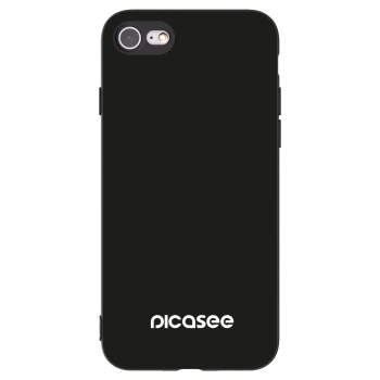 Picasee Apple iPhone SE 2020 Hülle - Schwarzes Silikon - Picasee