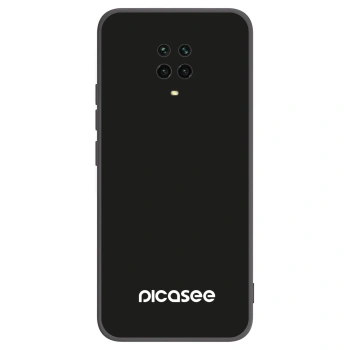 Picasee Xiaomi Redmi Note 9S Hülle - Schwarzes Silikon - Picasee