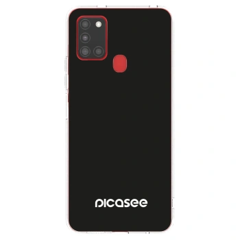 Picasee Samsung Galaxy A21s Hülle - Transparentes Silikon - Picasee