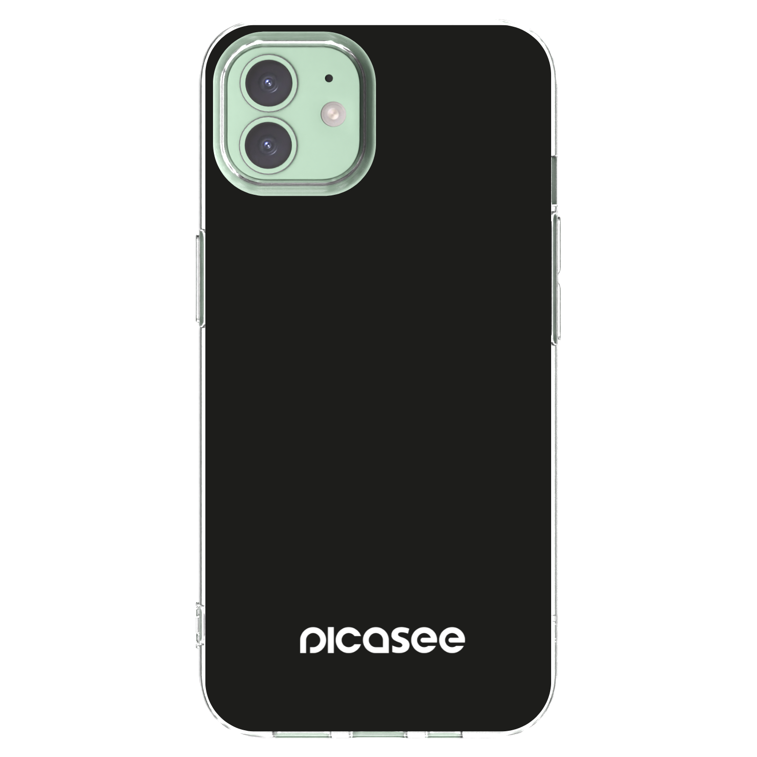 Picasee Apple iPhone 12 Hülle - Transparentes Silikon - Picasee
