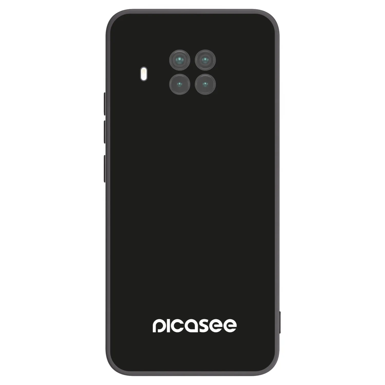 Picasee Xiaomi Mi 10T Lite Hülle - Schwarzes Silikon - Picasee