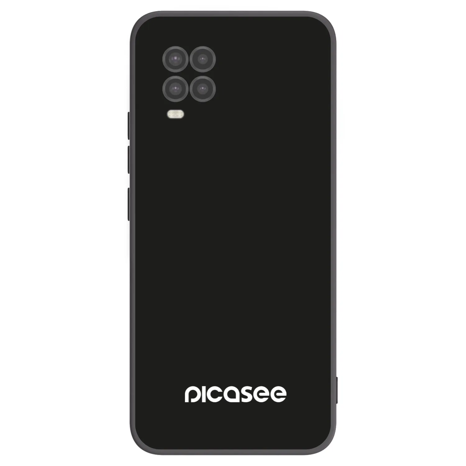 Picasee Xiaomi Mi 10 Lite Hülle - Schwarzes Silikon - Picasee