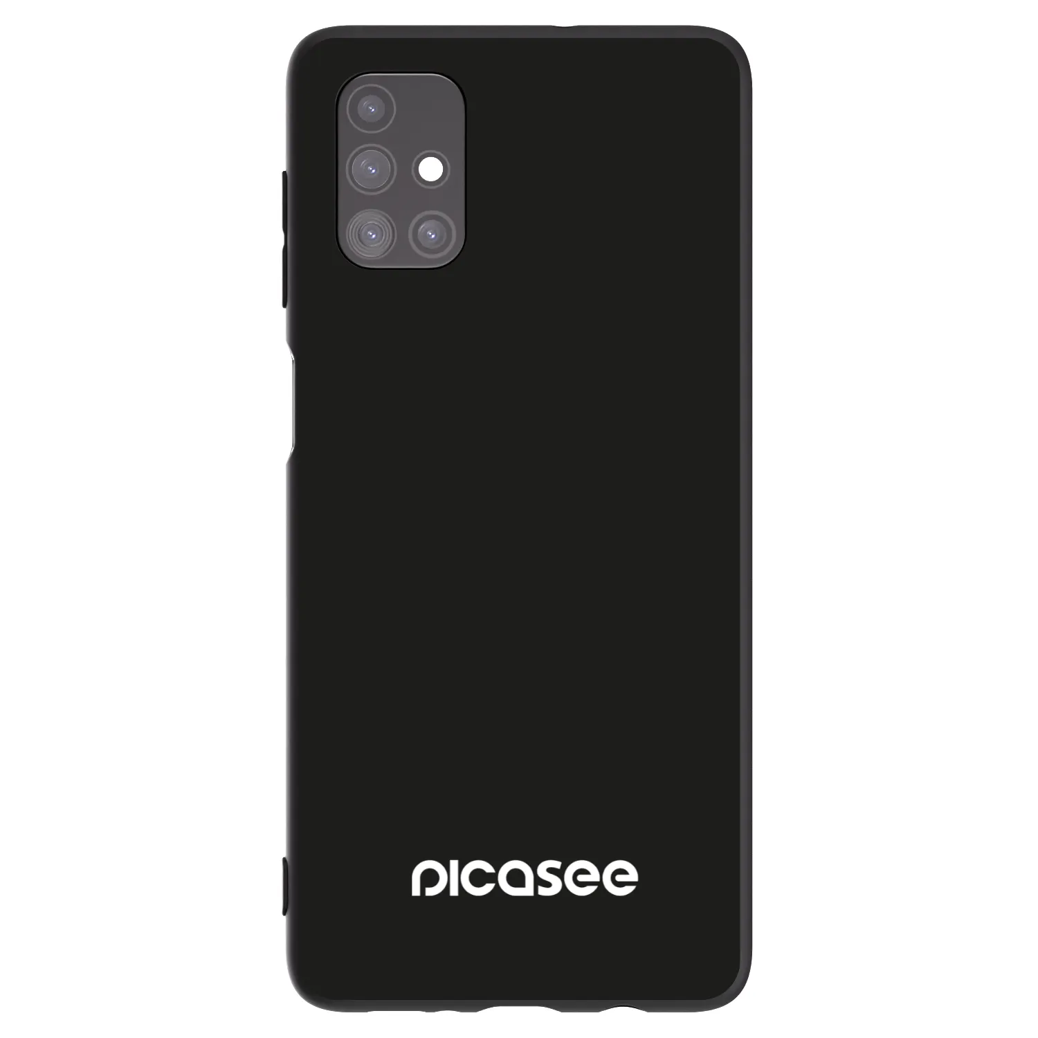Picasee Samsung Galaxy M51 M515F Hülle - Schwarzes Silikon - Picasee