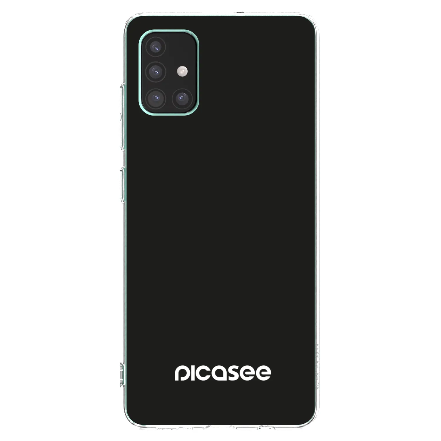 Picasee Samsung Galaxy M51 M515F Hülle - Transparentes Silikon - Picasee