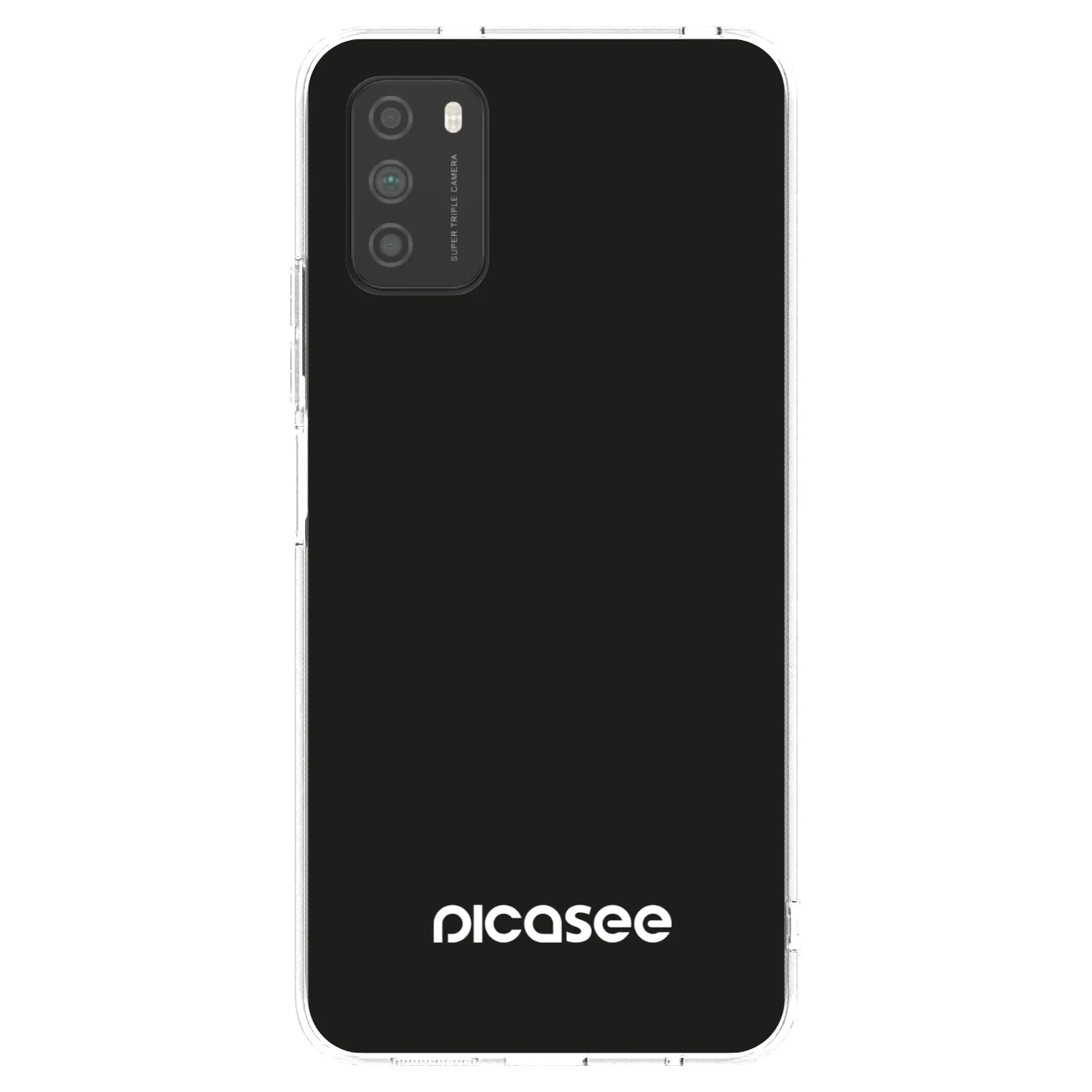 Picasee Xiaomi Poco M3 Hülle - Transparentes Silikon - Picasee