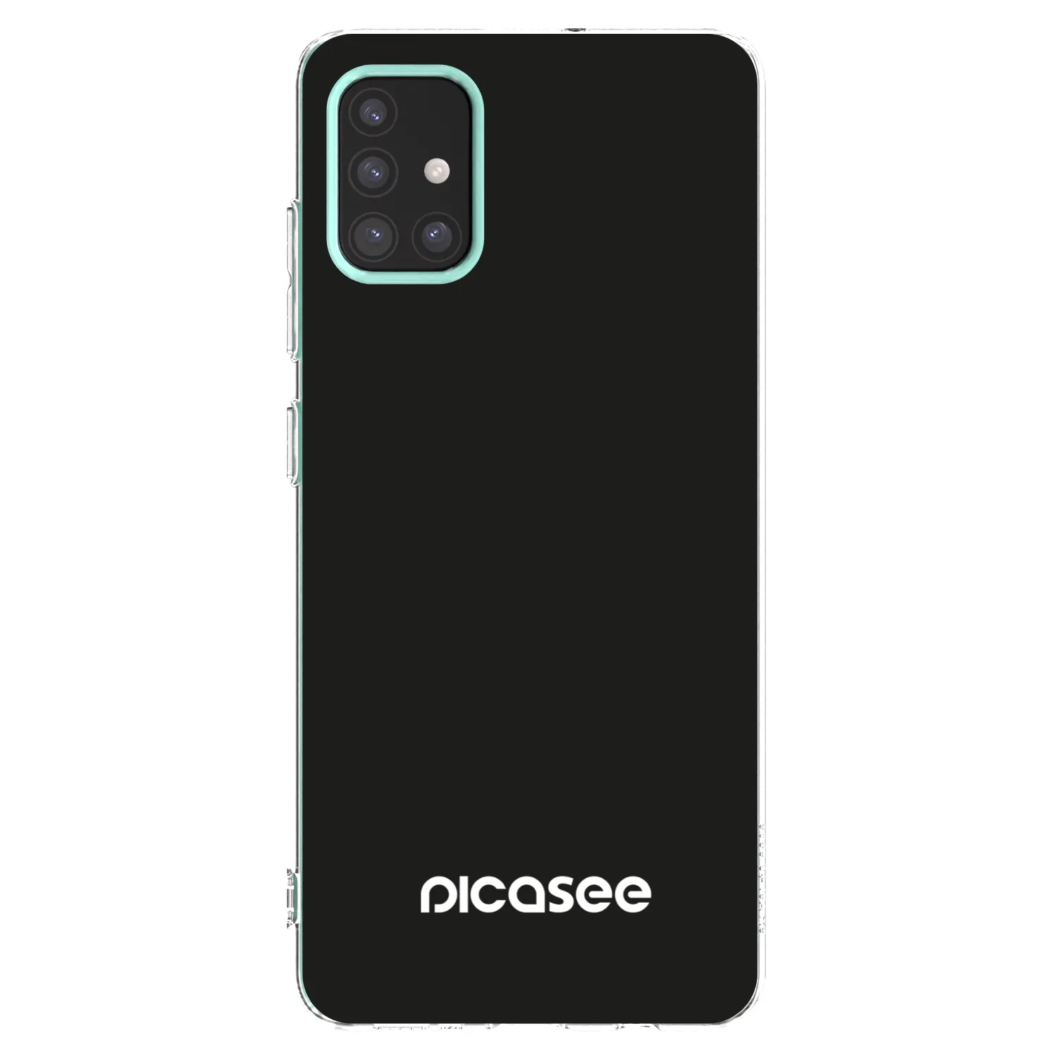 Picasee Samsung Galaxy M31s Hülle - Transparentes Silikon - Picasee