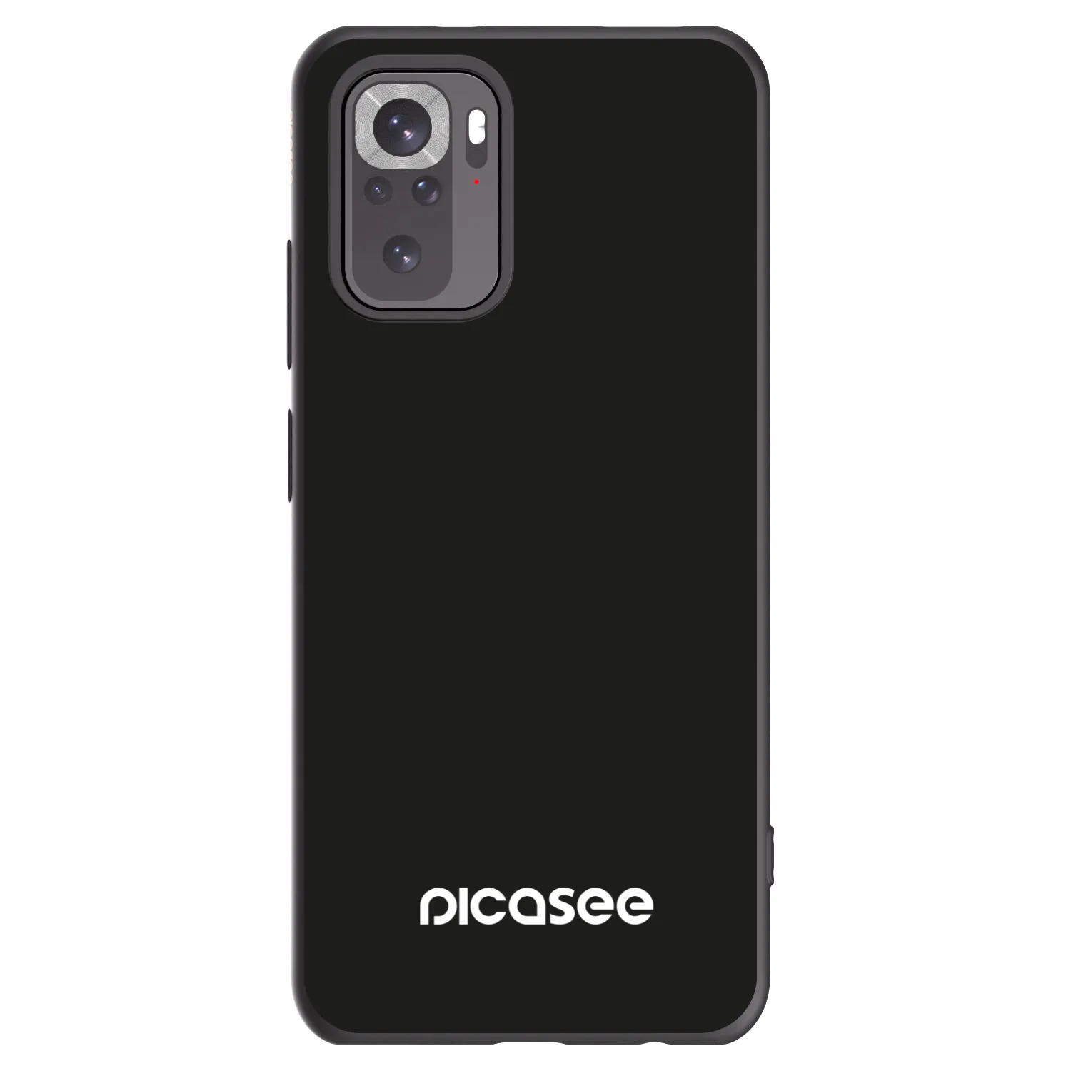 Picasee Xiaomi Redmi Note 10 Hülle - Schwarzes Silikon - Picasee