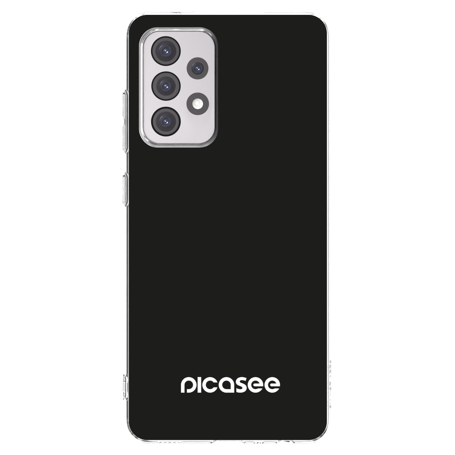 Picasee Samsung Galaxy A52 5G A525F Hülle - Transparentes Silikon - Picasee