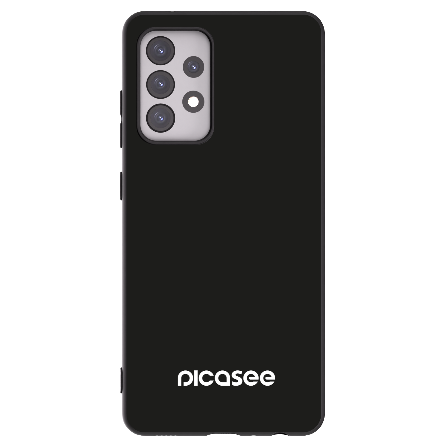 Picasee Samsung Galaxy A52 5G A525F Hülle - Schwarzes Silikon - Picasee