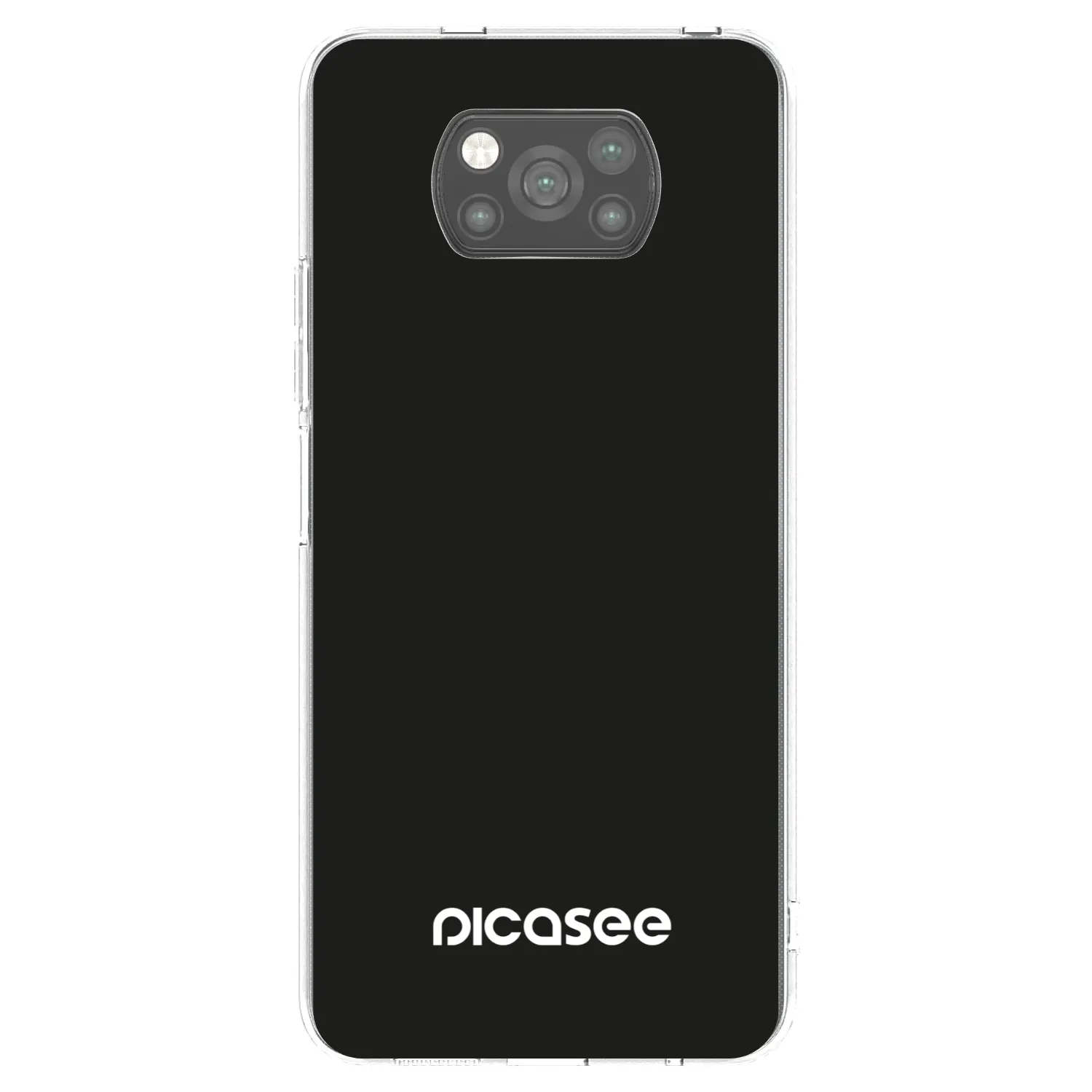 Picasee Xiaomi Poco X3 Pro Hülle - Schwarzes Silikon - Picasee