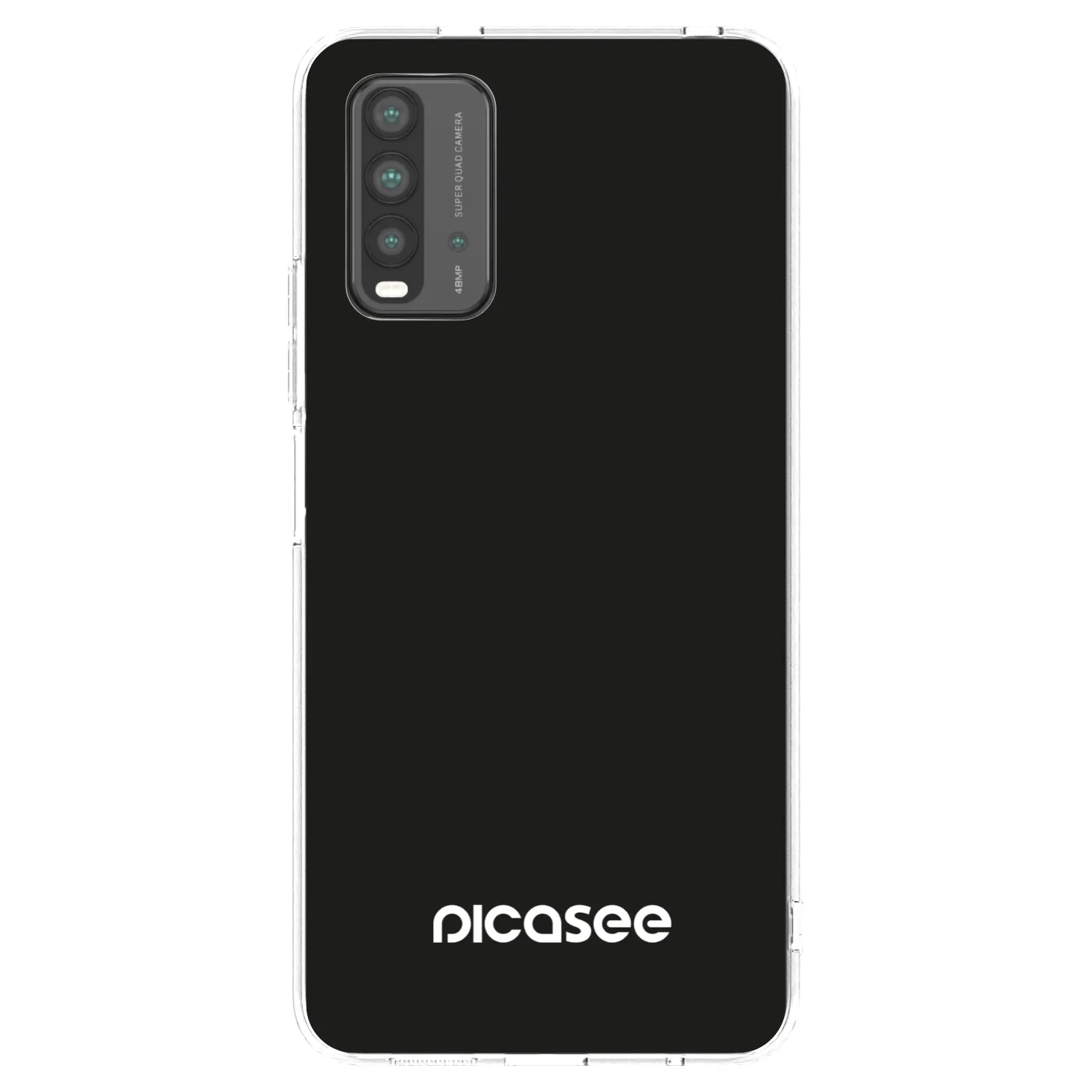 Picasee Xiaomi Redmi 9T Hülle - Transparentes Silikon - Picasee