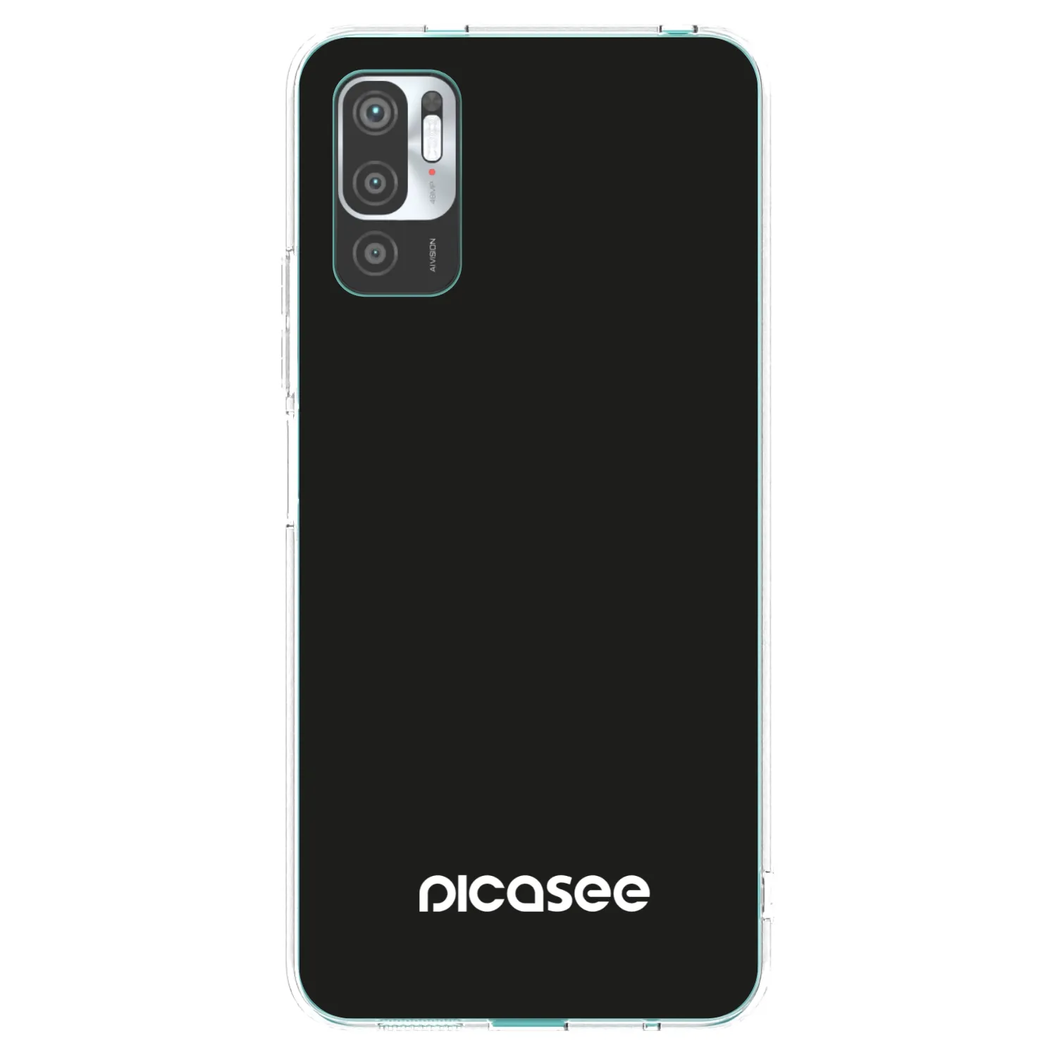 Picasee Xiaomi Redmi Note 10 5G Hülle - Transparentes Silikon - Picasee