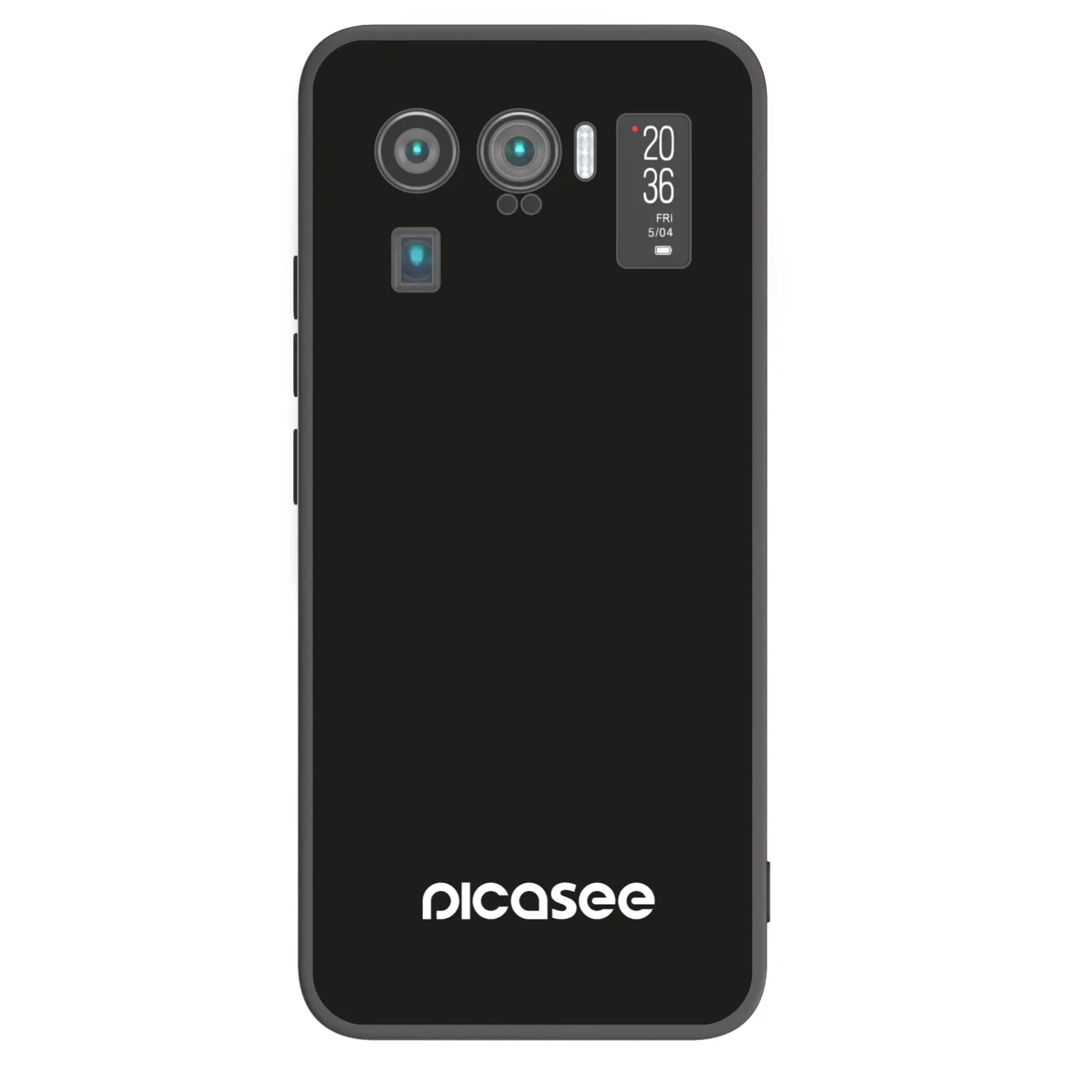 Picasee Xiaomi Mi 11 Ultra Hülle - Schwarzes Silikon - Picasee