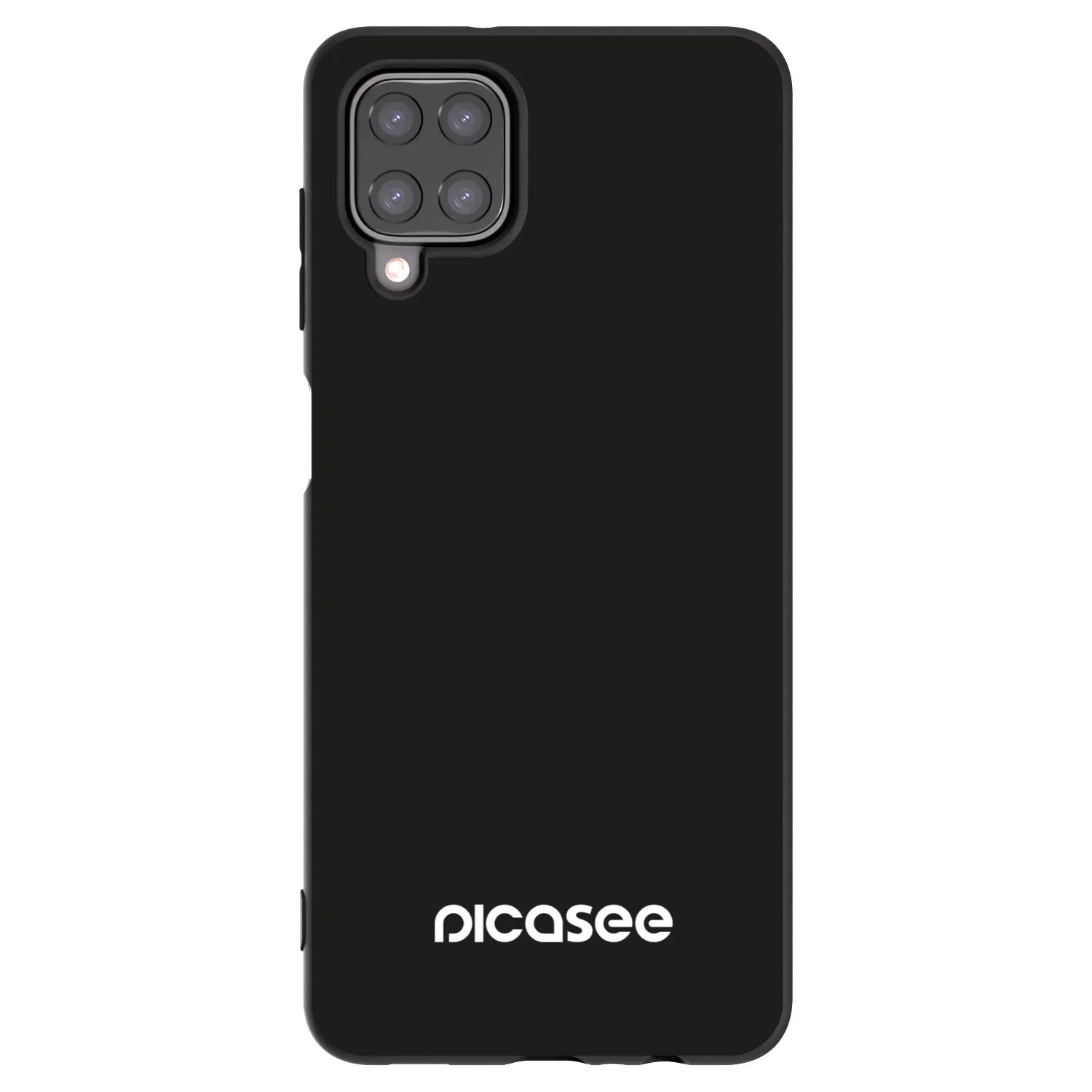 Picasee Samsung Galaxy M12 M127F Hülle - Schwarzes Silikon - Picasee