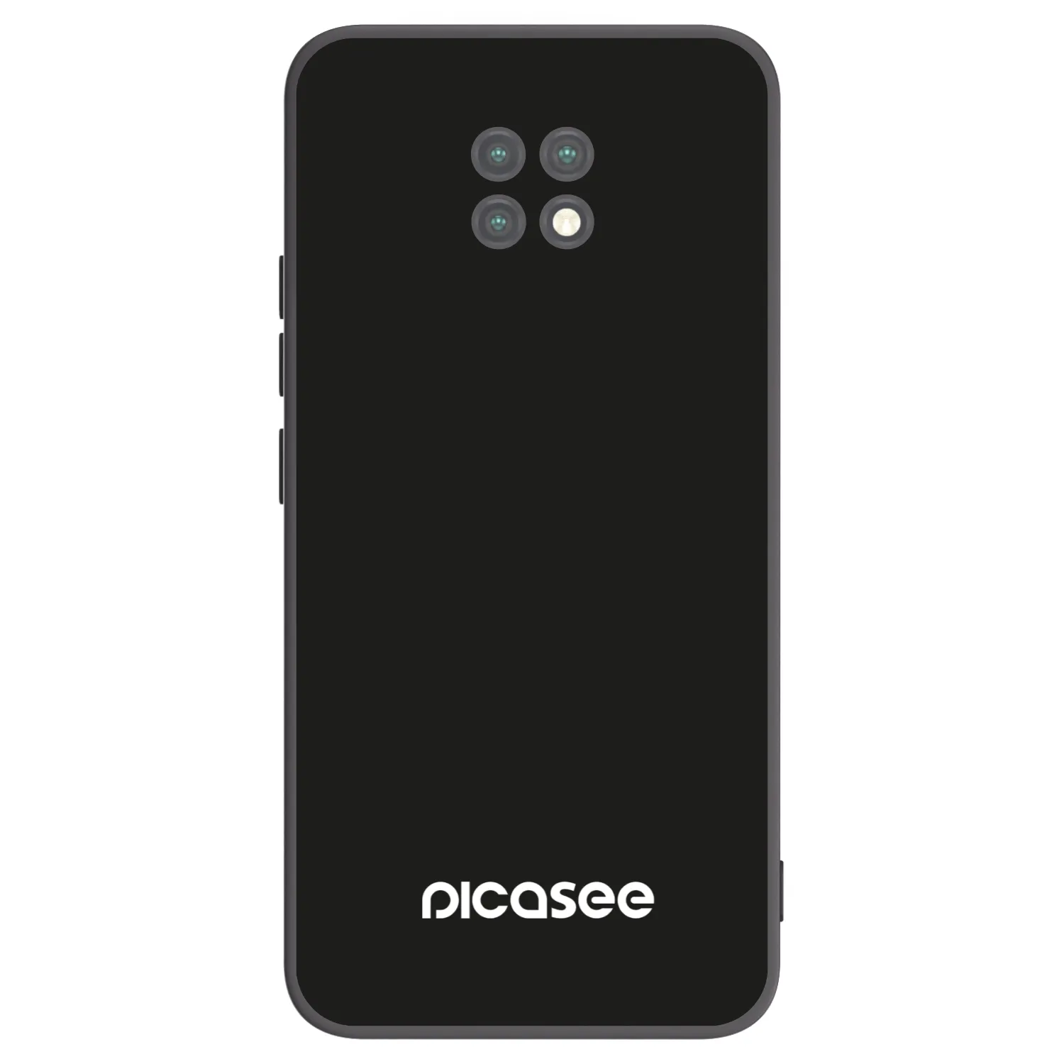 Picasee Xiaomi Redmi Note 9T Hülle - Schwarzes Silikon - Picasee