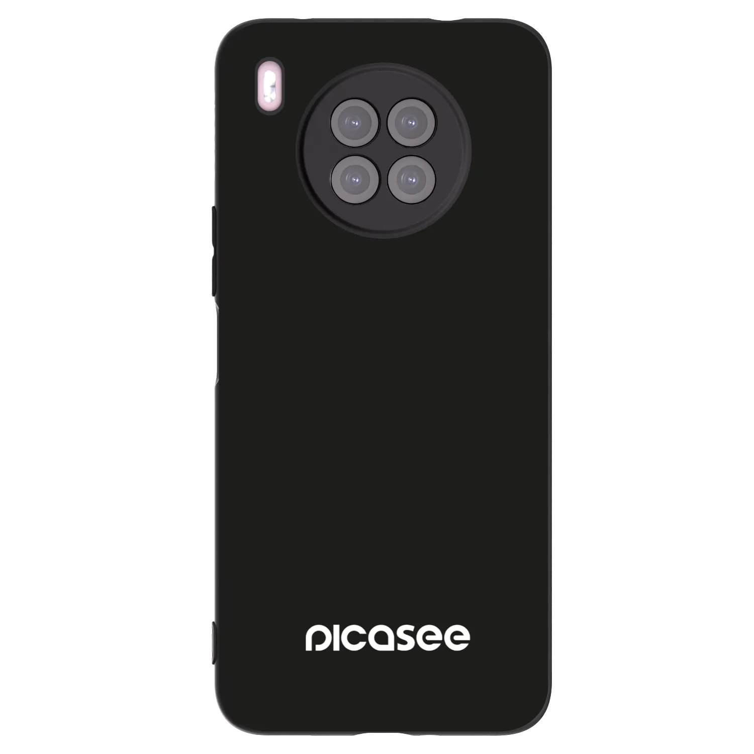 Picasee Huawei Nova 8i Hülle - Schwarzes Silikon - Picasee