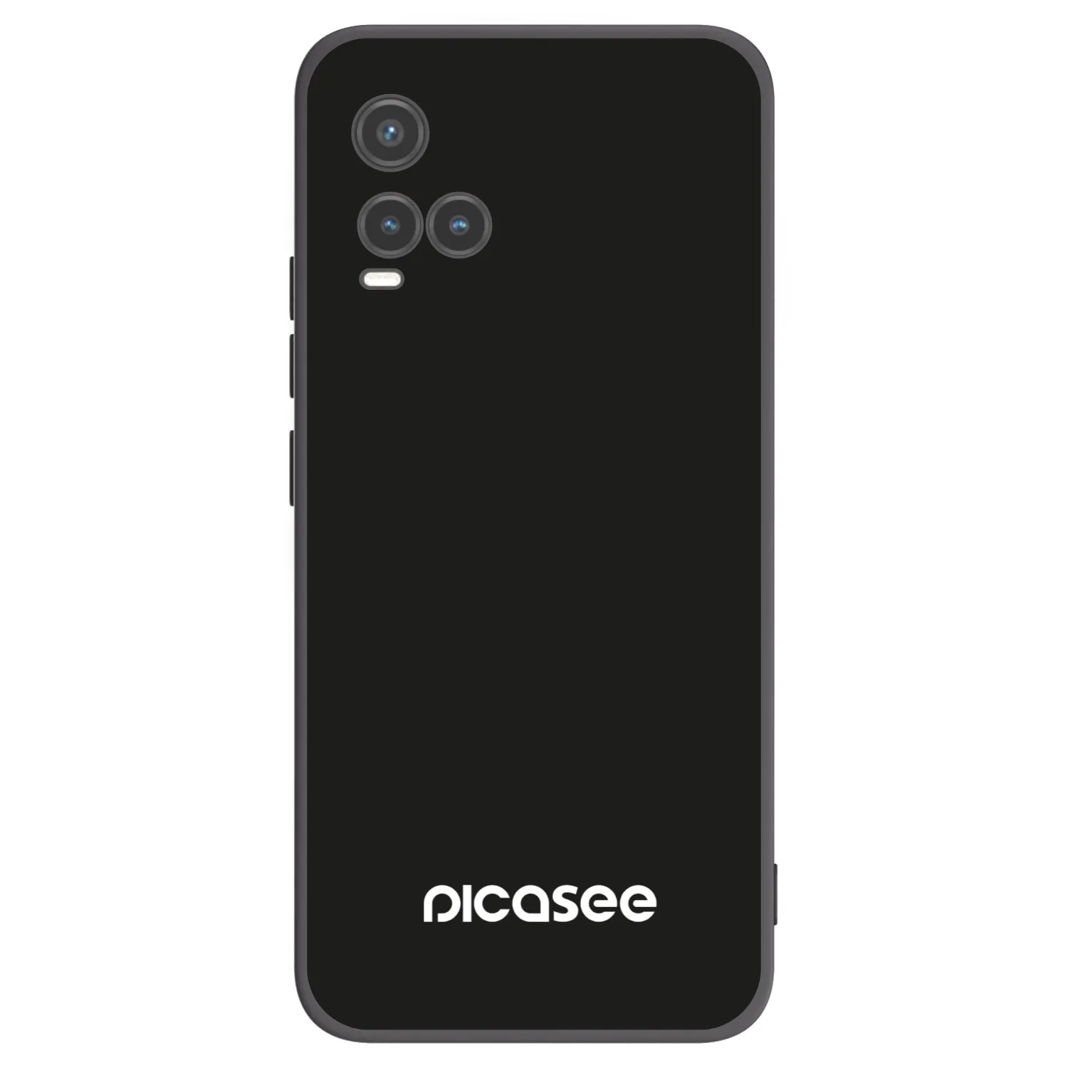 Picasee Vivo Y33s Hülle - Schwarzes Silikon - Picasee