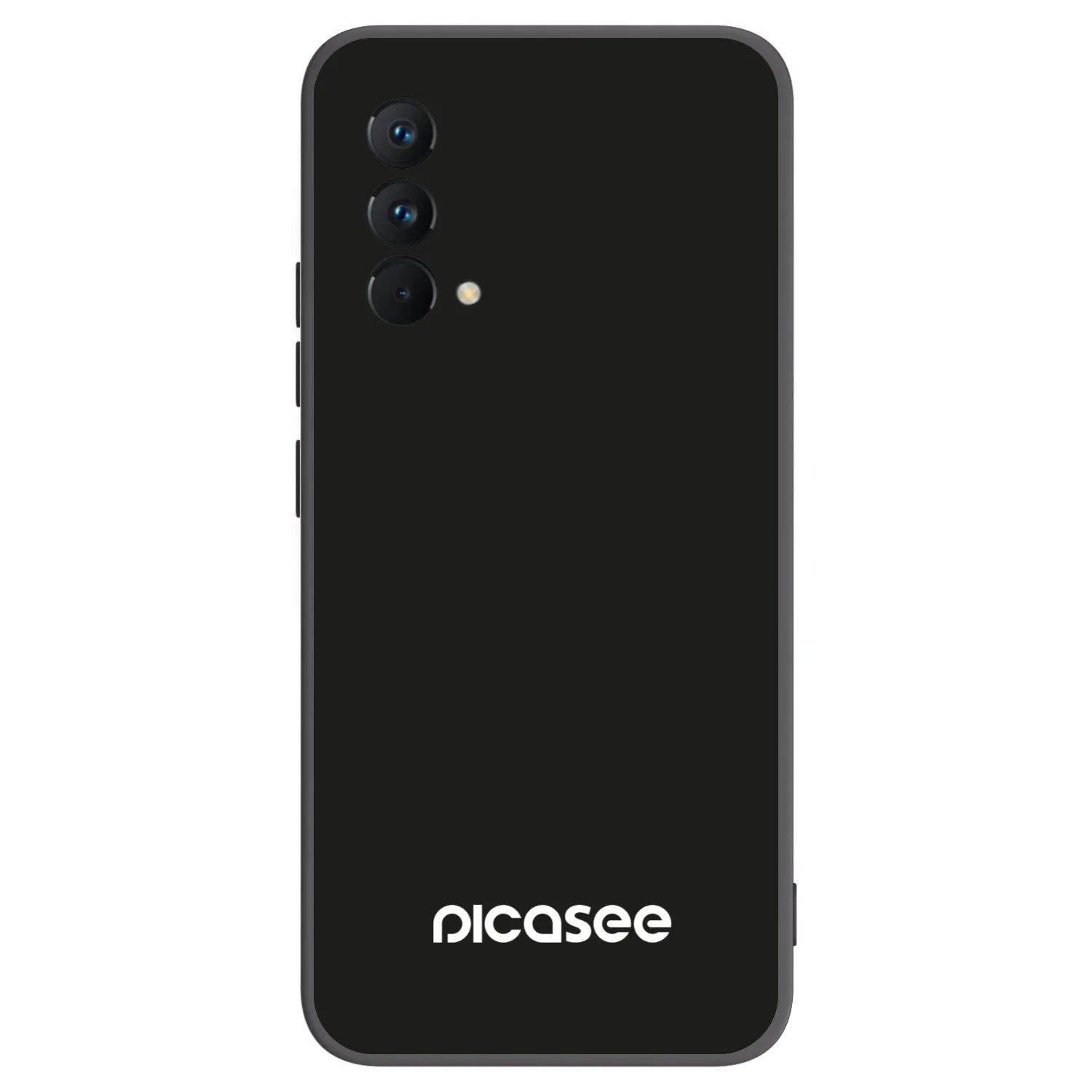 Picasee Realme GT Master Edition 5G Hülle - Schwarzes Silikon - Picasee