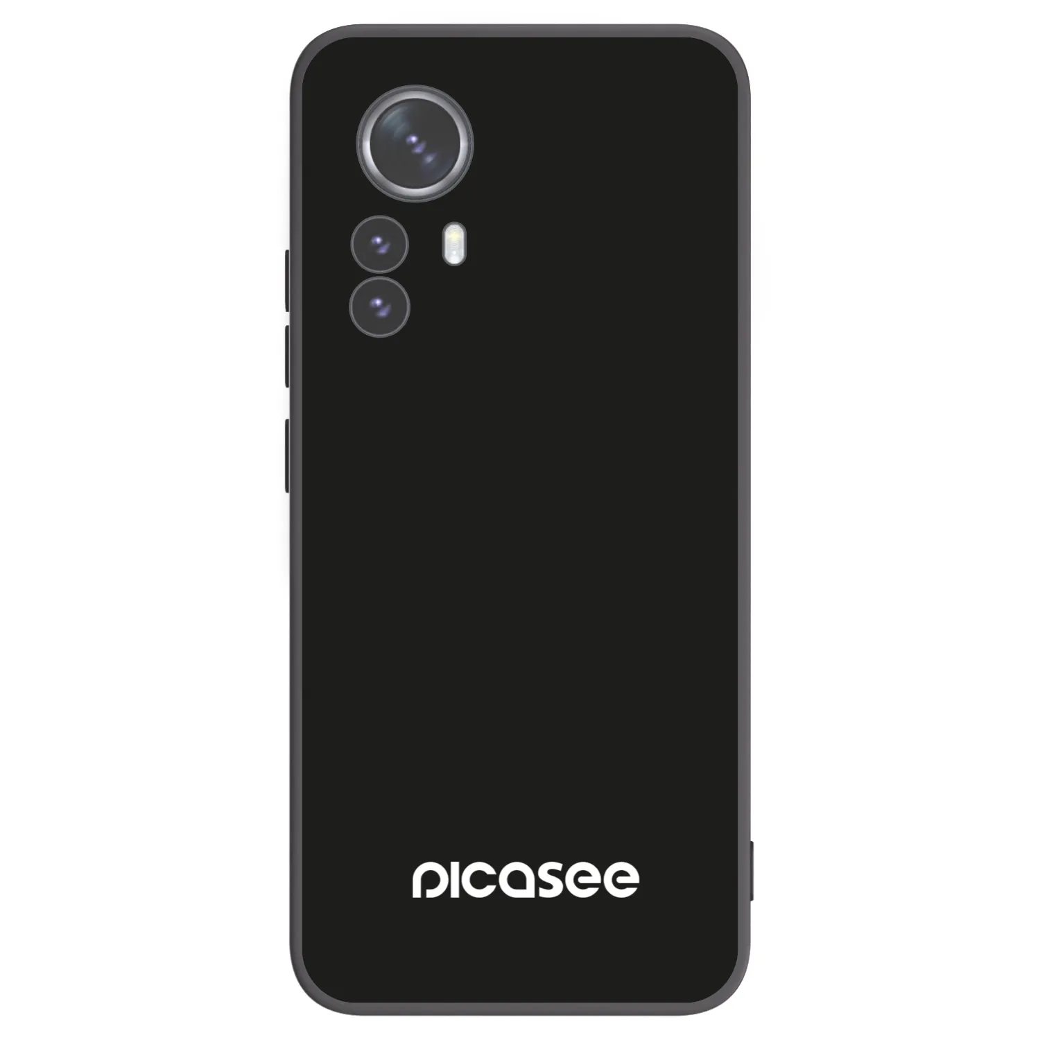 Picasee Xiaomi 12 Pro Hülle - Schwarzes Silikon - Picasee