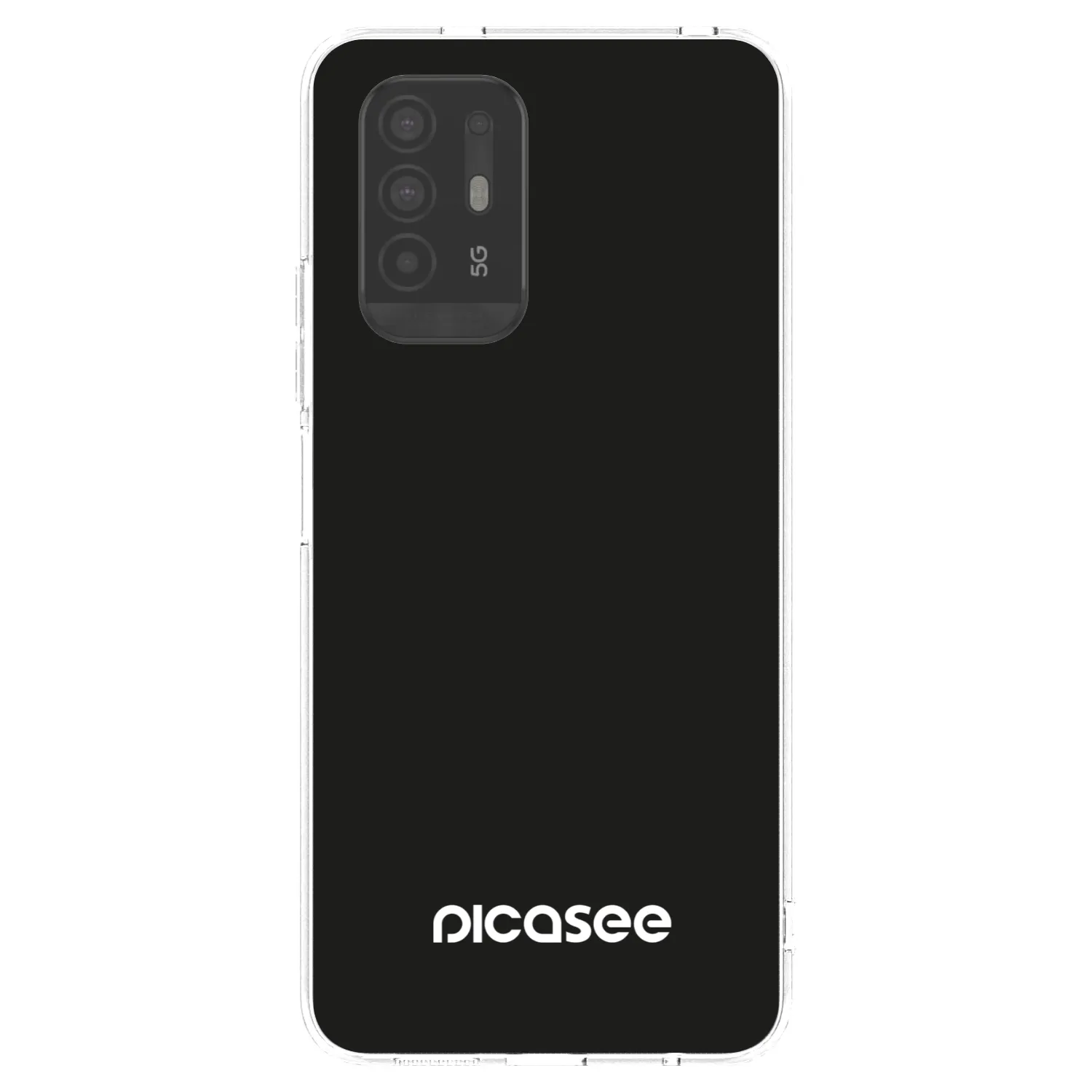 Picasee OPPO A94 5G Hülle - Transparentes Silikon - Picasee