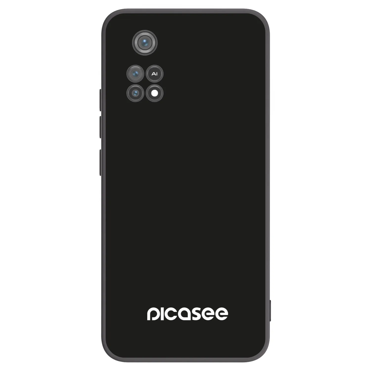 Picasee Xiaomi Poco M4 Pro Hülle - Schwarzes Silikon - Picasee
