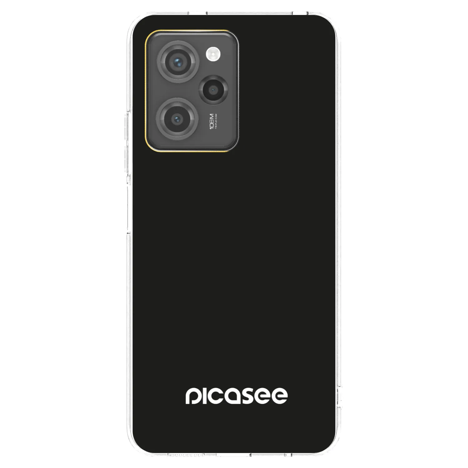 Picasee Xiaomi Poco X5 Pro Hülle - Schwarzes Silikon - Picasee