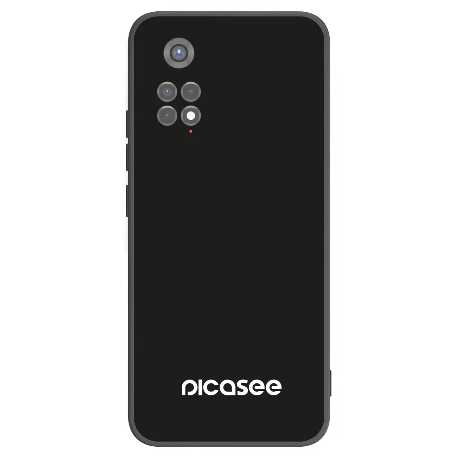 Picasee Xiaomi Redmi Note 11S 5G Hülle - Schwarzes Silikon - Picasee