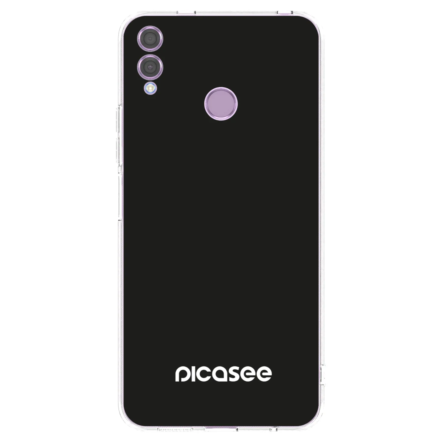 Picasee Honor 8X Hülle - Transparentes Silikon - Picasee