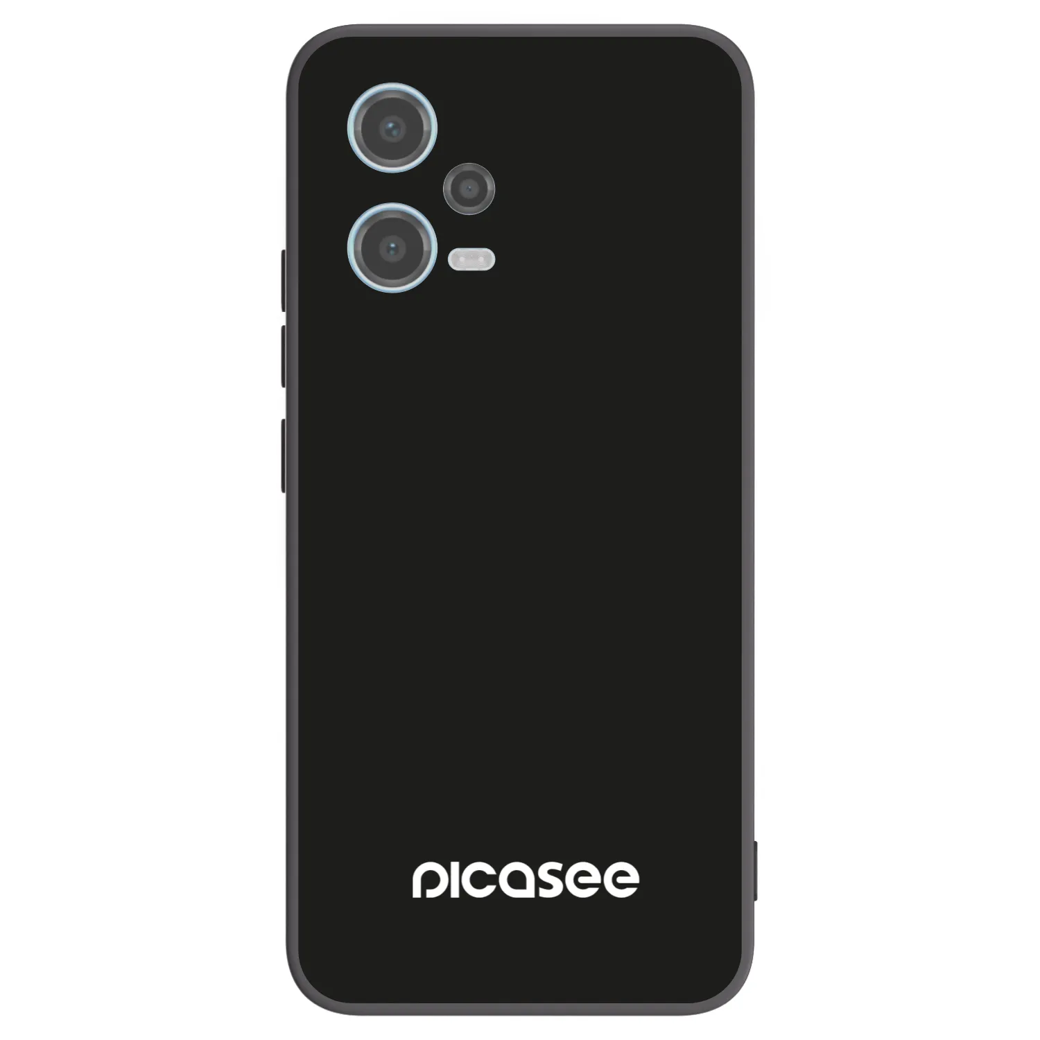 Picasee Xiaomi Redmi Note 12 5G Hülle - Schwarzes Silikon - Picasee