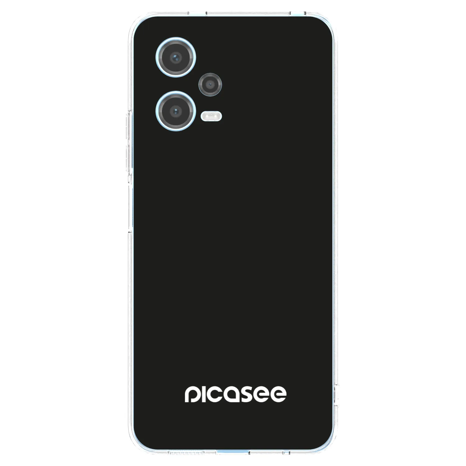 Picasee Xiaomi Redmi Note 12 5G Hülle - Transparentes Silikon - Picasee
