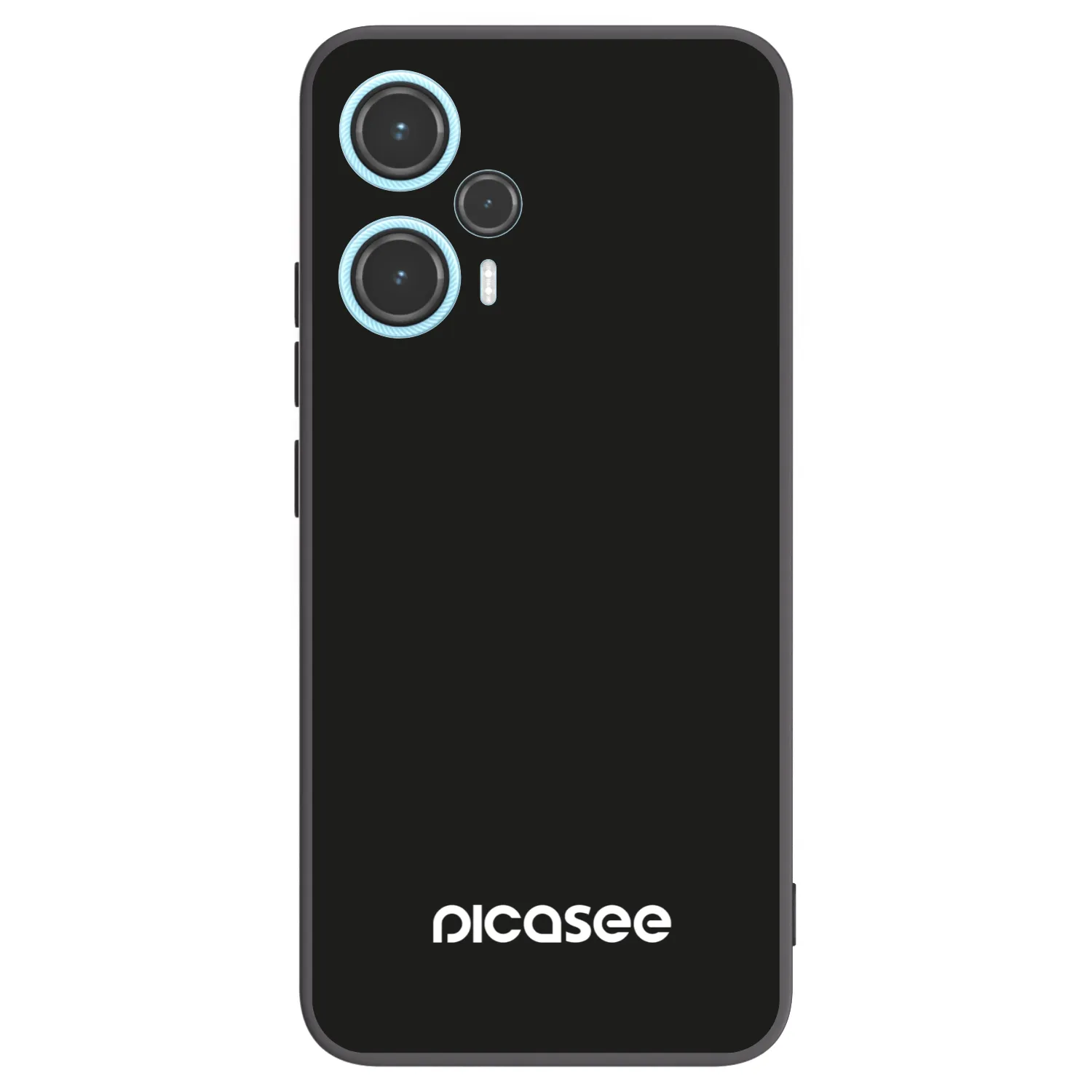 Picasee Xiaomi Poco F5 Hülle - Schwarzes Silikon - Picasee