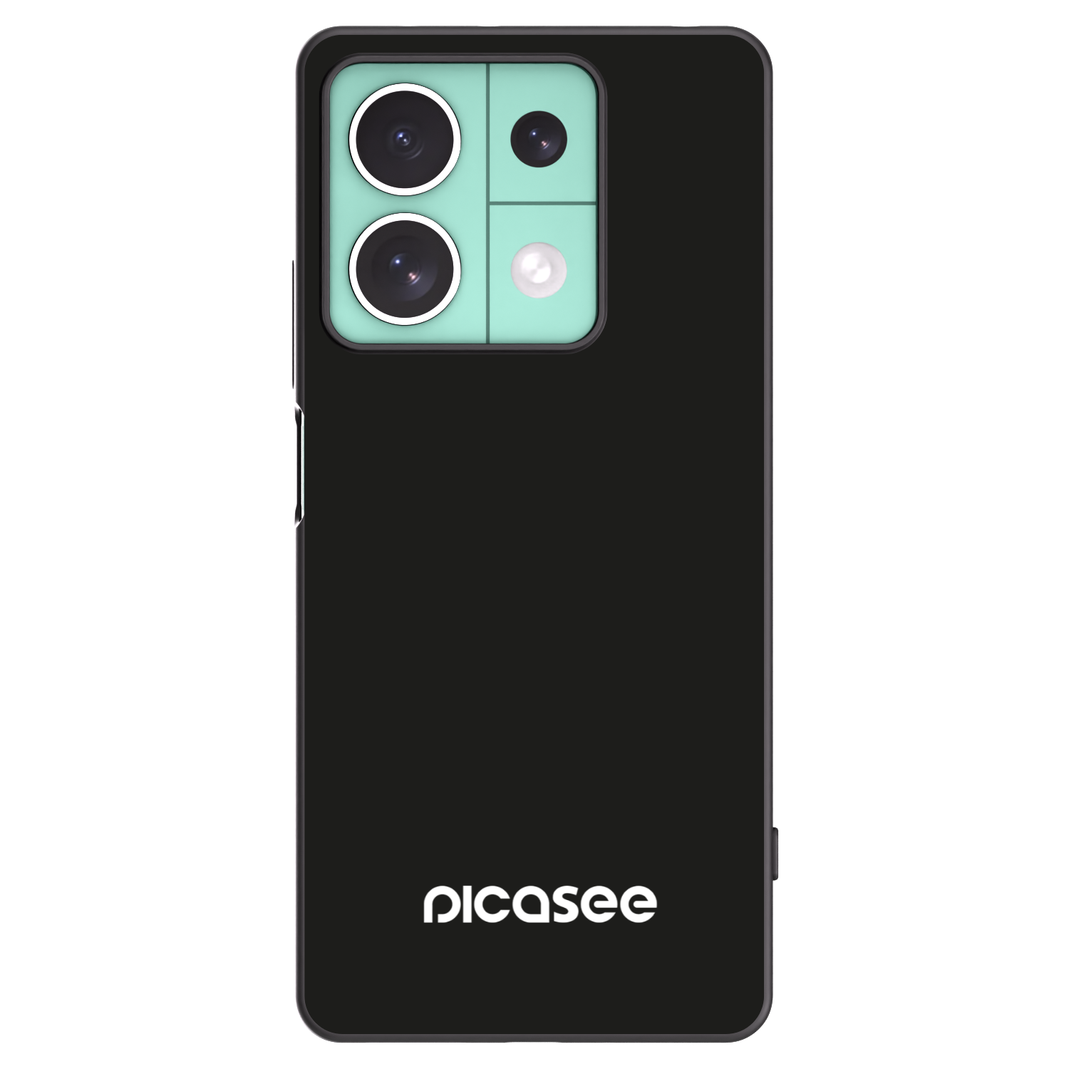 Picasee Xiaomi Redmi Note 13 5G Hülle - Schwarzes Silikon - Picasee