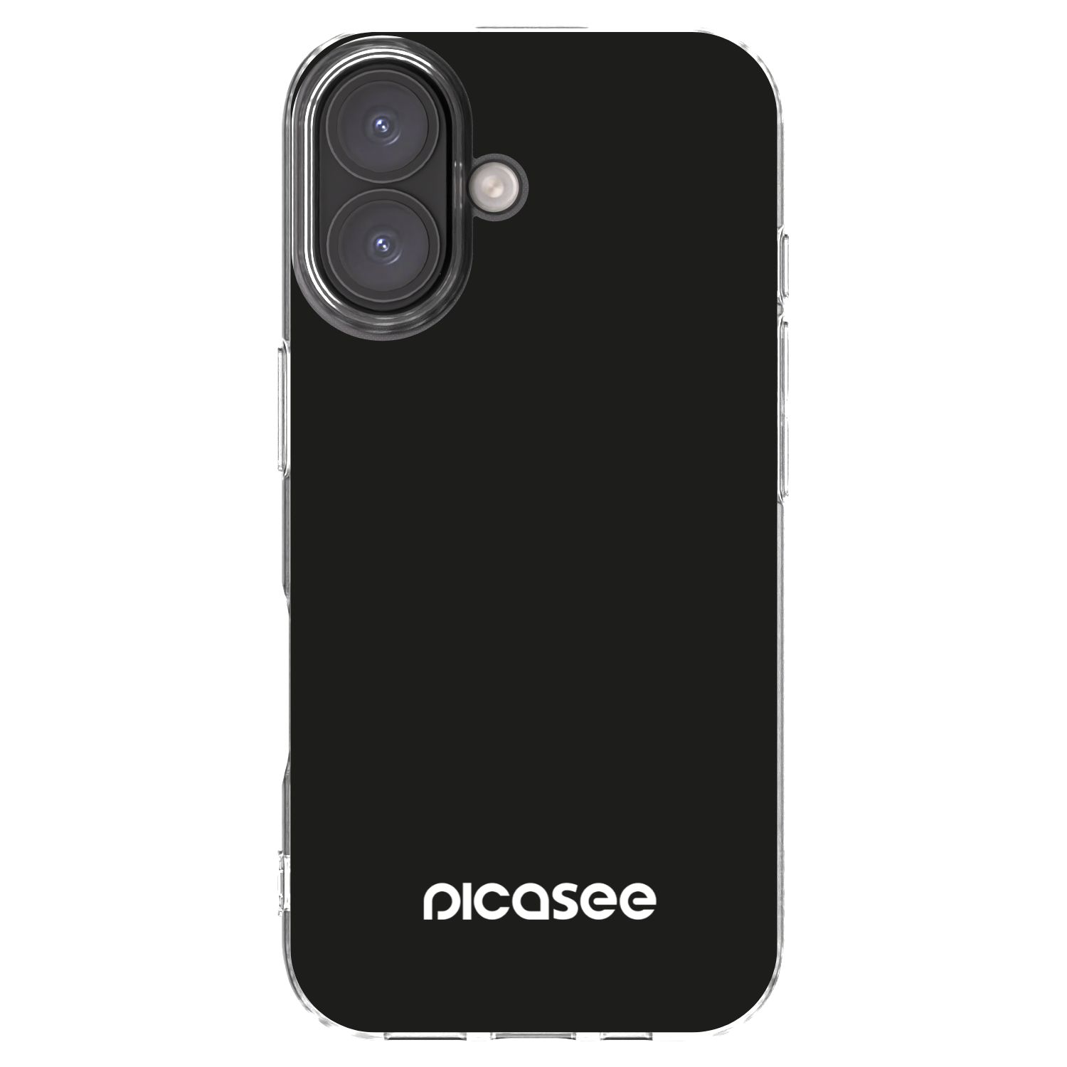 Picasee Apple iPhone 16 Hülle - Transparentes Silikon - Picasee