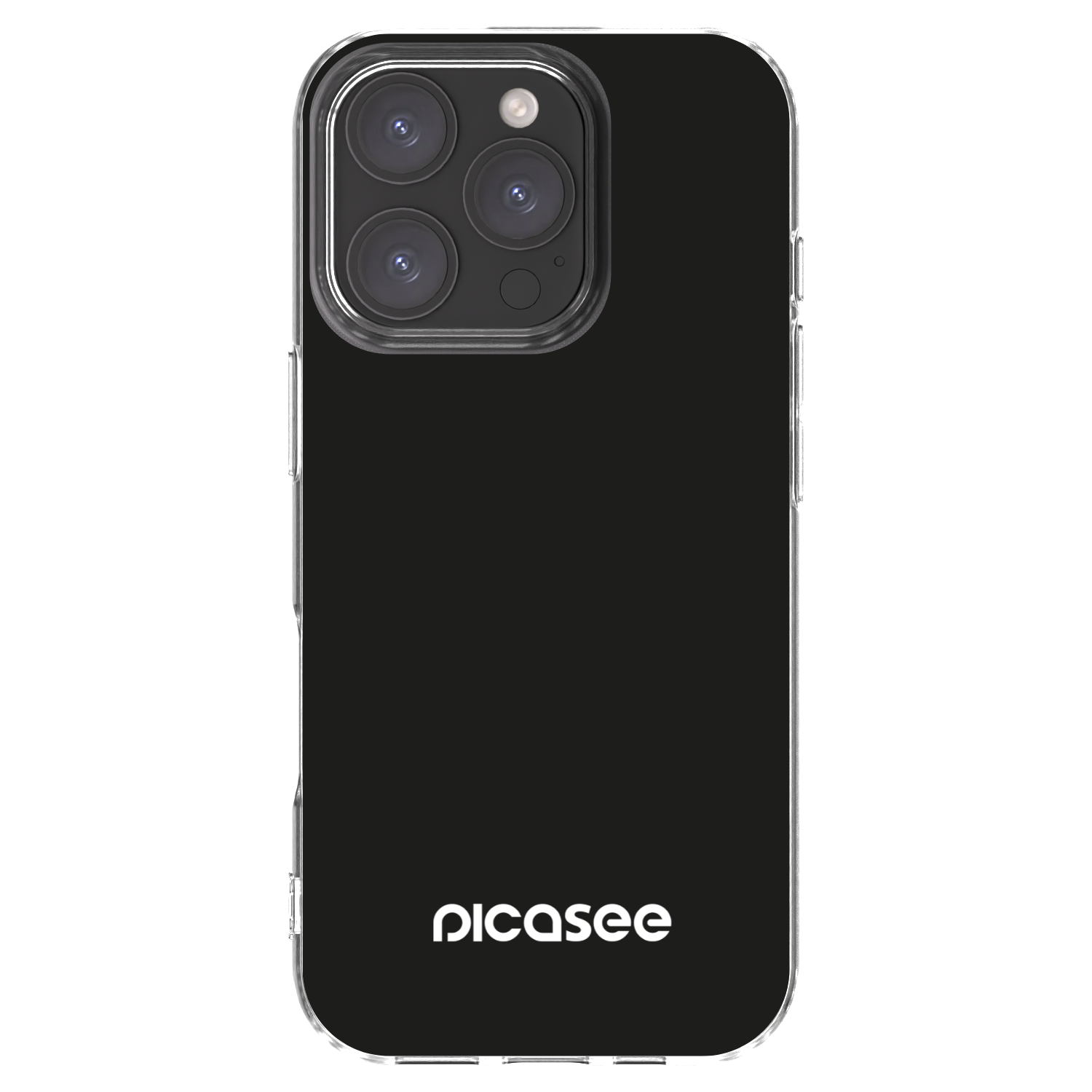 Picasee Apple iPhone 16 Pro Hülle - Transparentes Silikon - Picasee