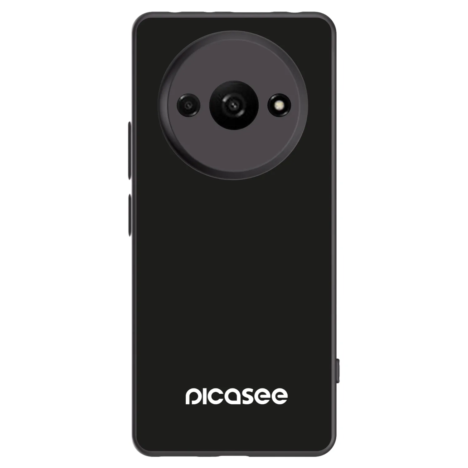 Picasee Xiaomi Redmi A3 Hülle - Schwarzes Silikon - Picasee
