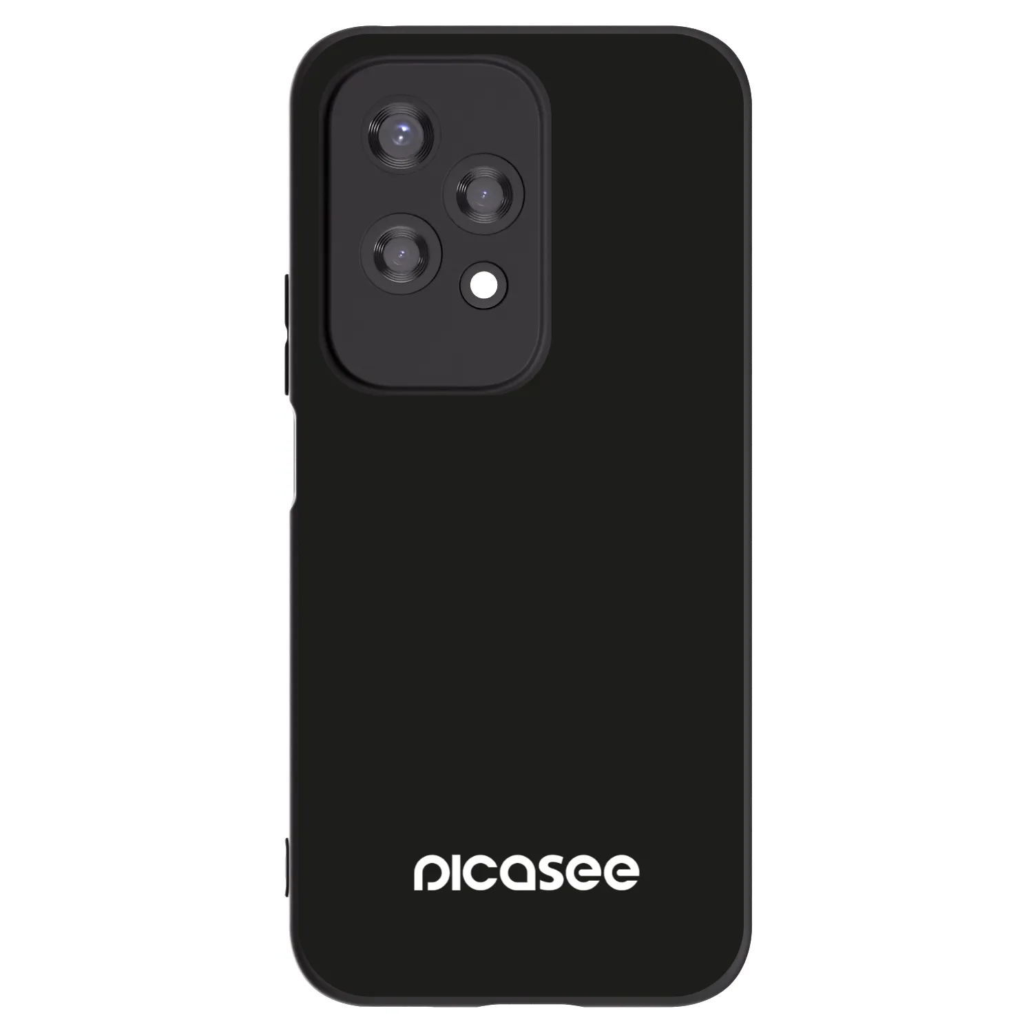 Picasee Honor 200 Lite Hülle - Schwarzes Silikon - Picasee