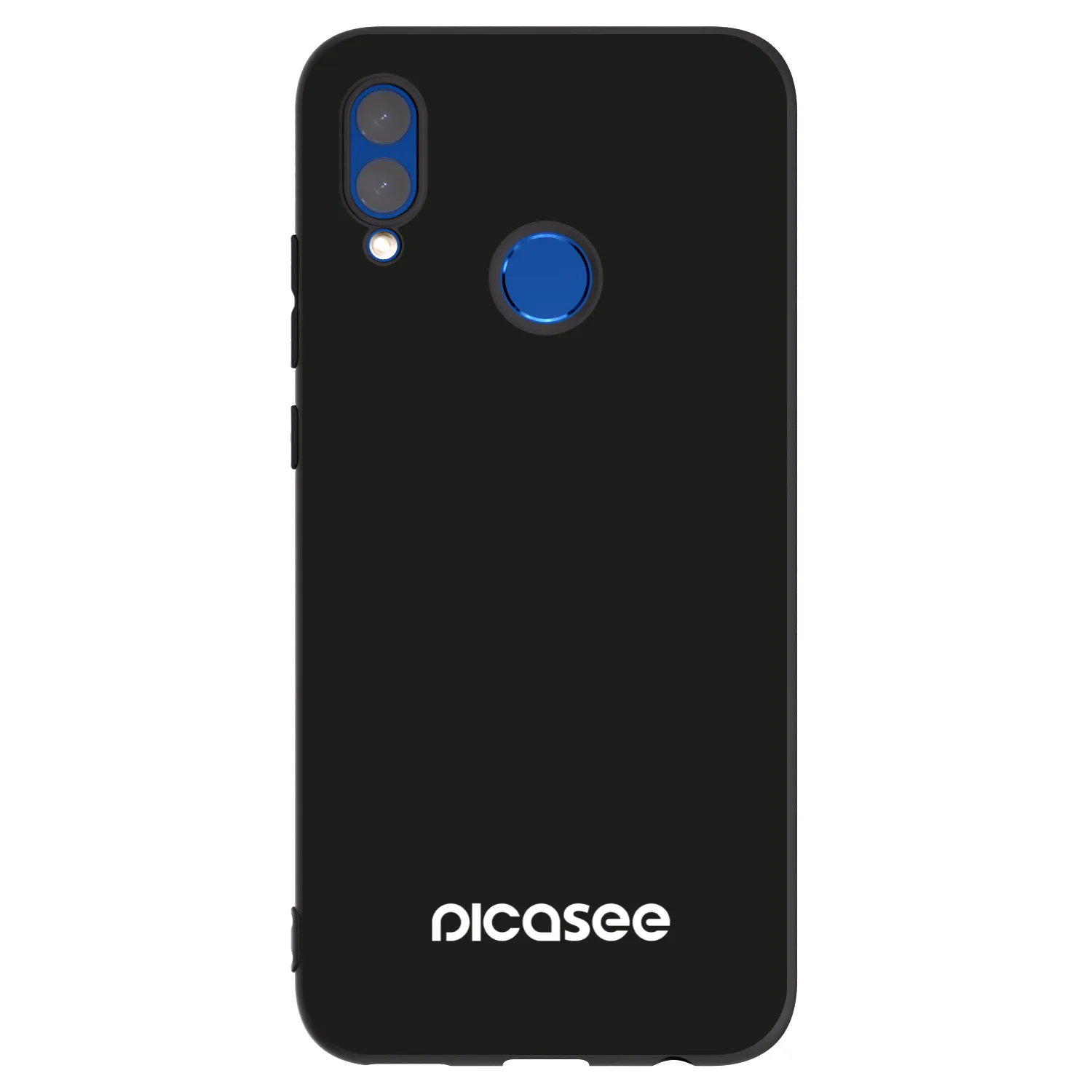 Picasee Huawei P Smart 2019 Hülle - Schwarzes Silikon - Picasee