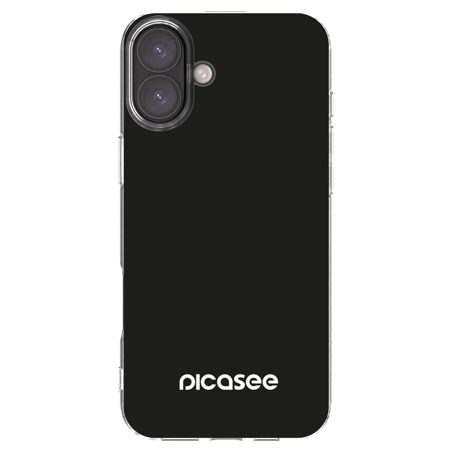 Picasee Apple iPhone 16 Plus Hülle - Transparentes Silikon - Picasee