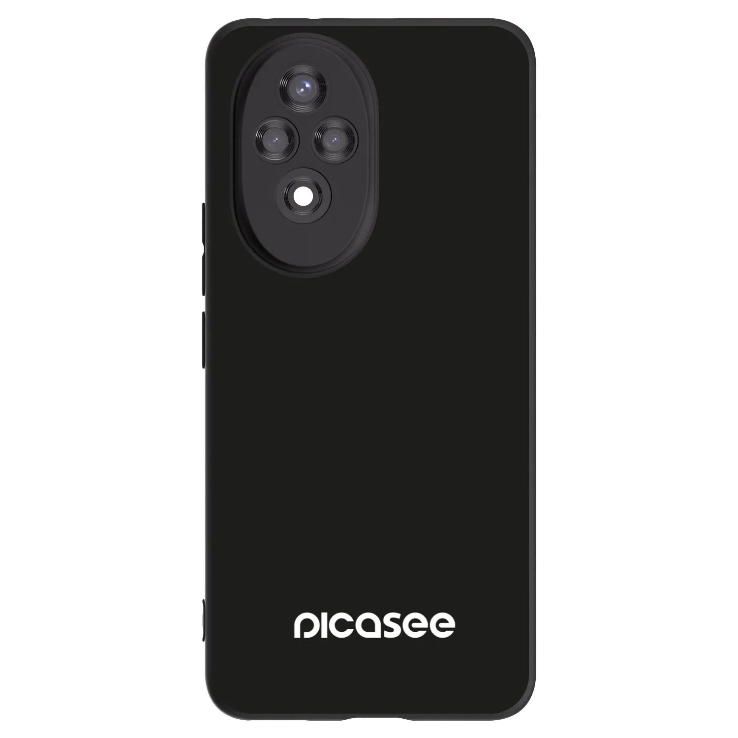 Picasee Honor 200 Pro 5G Hülle - Schwarzes Silikon - Picasee