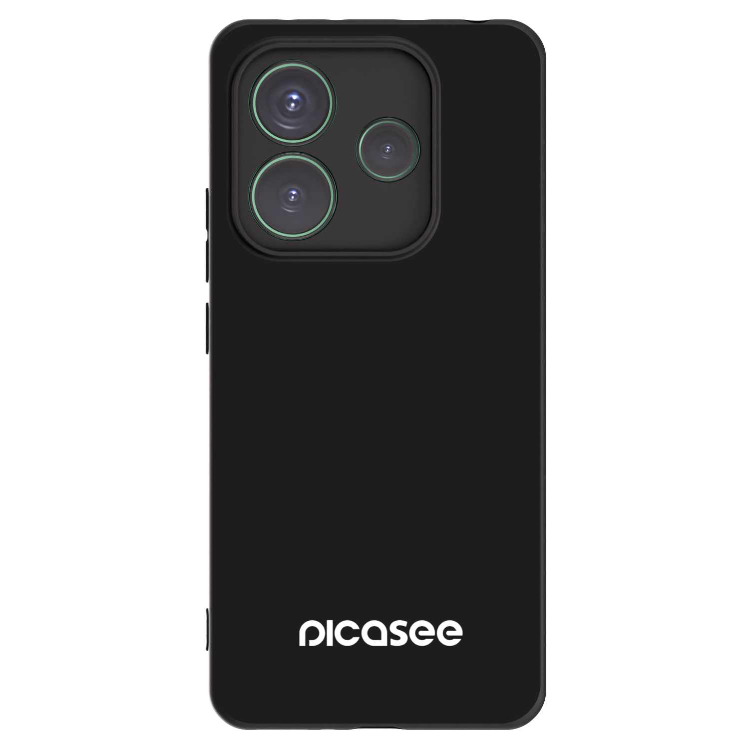 Picasee Xiaomi Redmi Note 14 5G Hülle - Schwarzes Silikon - Picasee