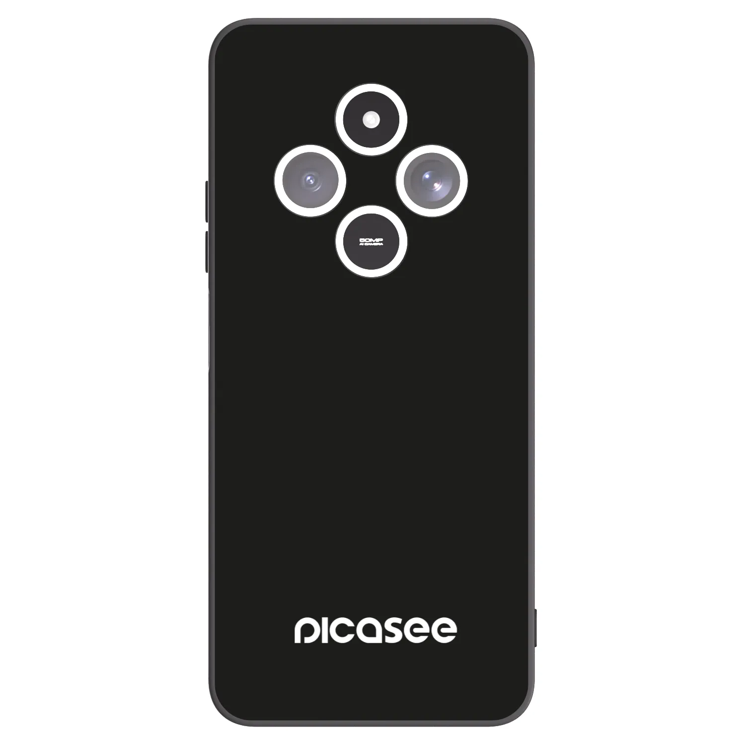 Picasee Xiaomi Redmi 14C Hülle - Schwarzes Silikon - Picasee