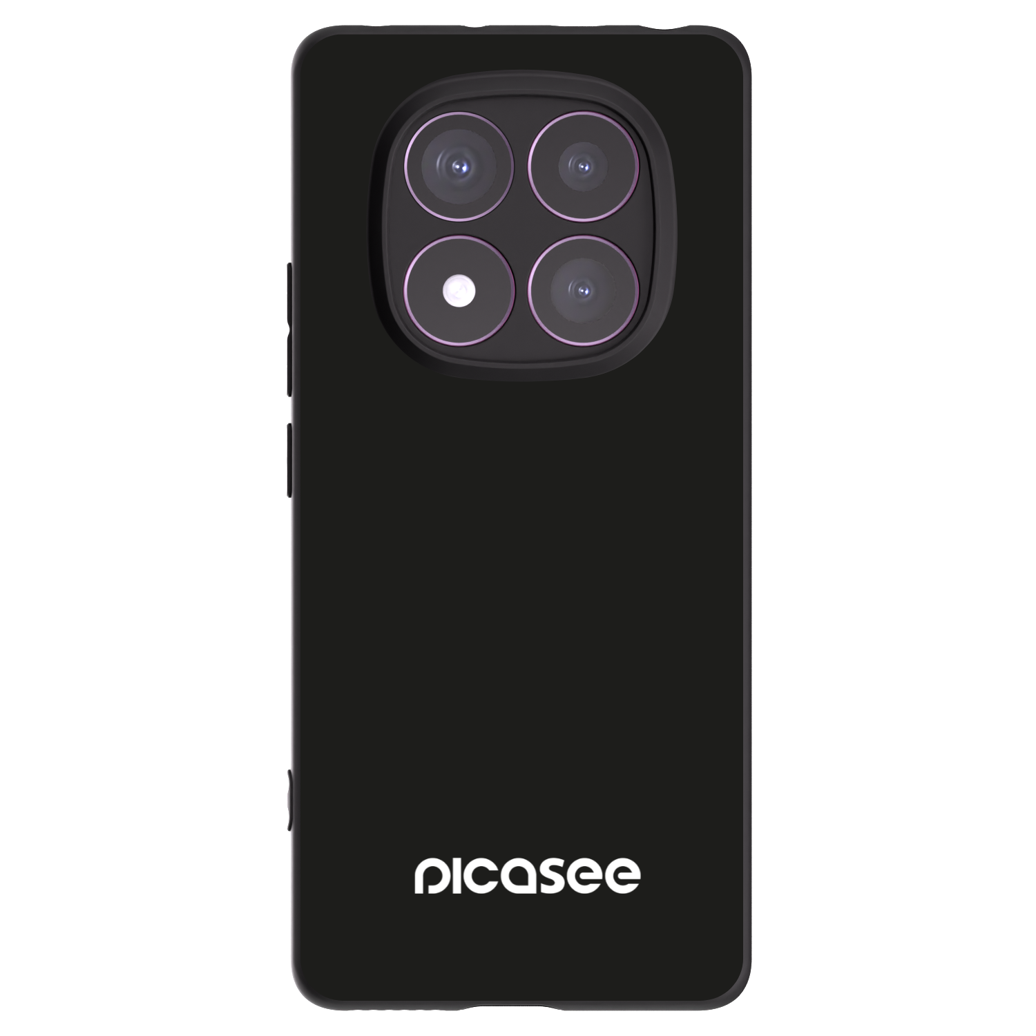 Picasee Xiaomi Redmi Note 14 Pro 4G Hülle - Schwarzes Silikon - Picasee
